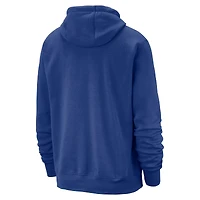 Sweat à capuche Nike Royal Golden State Warriors Essential Logo Club pour homme