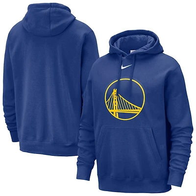 Sweat à capuche Nike Royal Golden State Warriors Essential Logo Club pour homme
