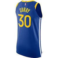 Men's Nike Stephen Curry Royal Golden State Warriors Authentic Jersey - Icon Edition