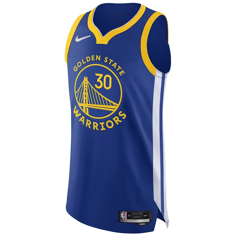 Men's Nike Stephen Curry Royal Golden State Warriors Authentic Jersey - Icon Edition