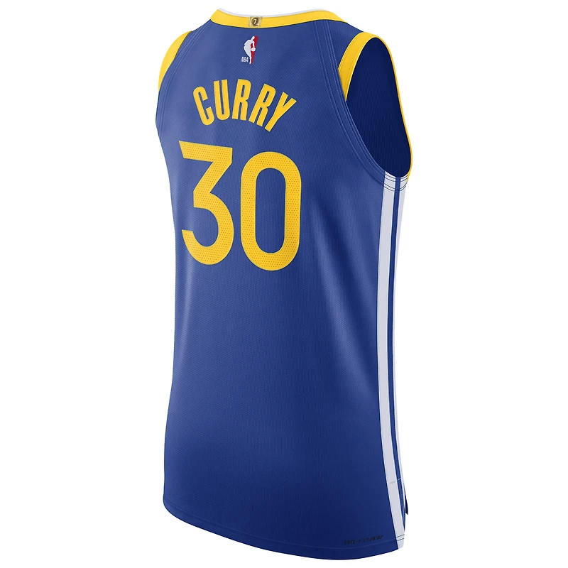 Men's Nike Stephen Curry Royal Golden State Warriors Authentic Jersey - Icon Edition