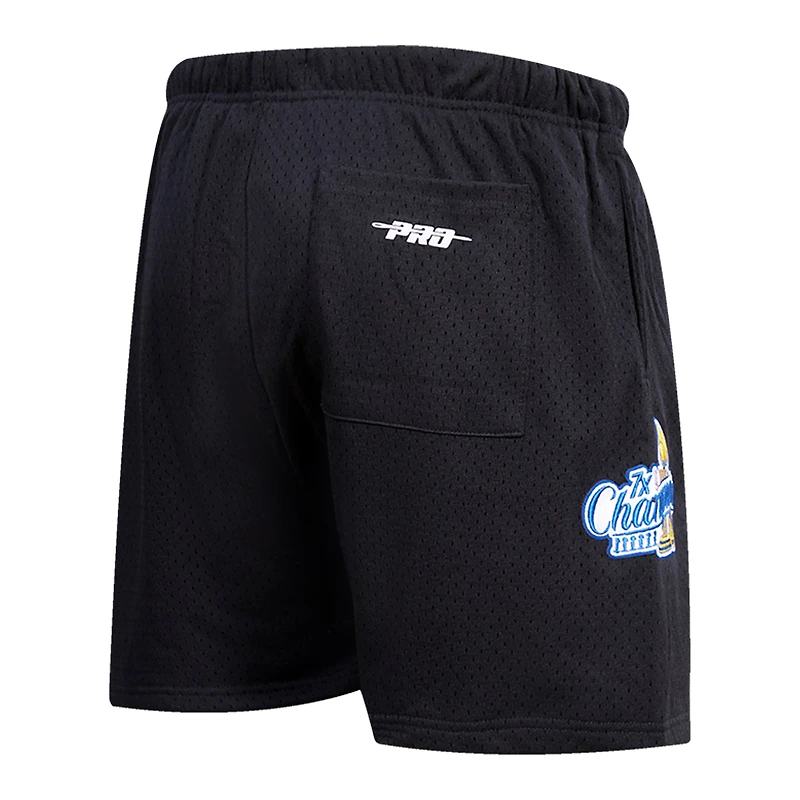 Short en maille Pro Standard Golden State Warriors City Scape pour homme noir