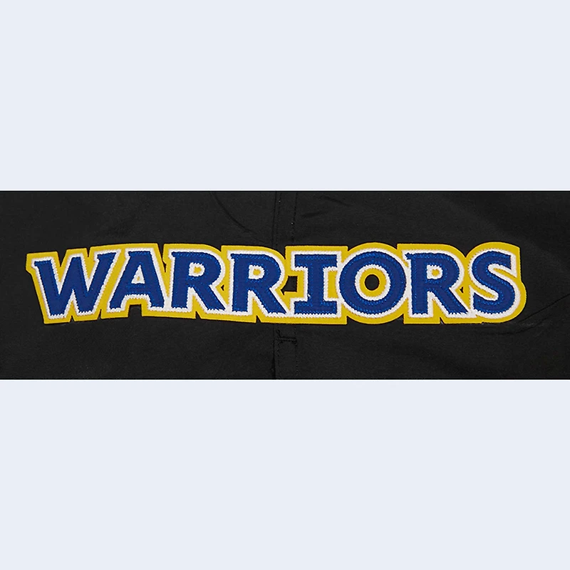 Short tissé Golden State Warriors Classics Pro Standard noir pour homme