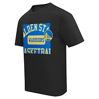 Men's Pro Standard Black Golden State Warriors Made To Play Drop Shoulder T-Shirt