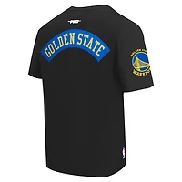 Men's Pro Standard Black Golden State Warriors Made To Play Drop Shoulder T-Shirt