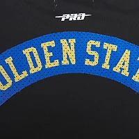 Men's Pro Standard Black Golden State Warriors Made To Play Drop Shoulder T-Shirt