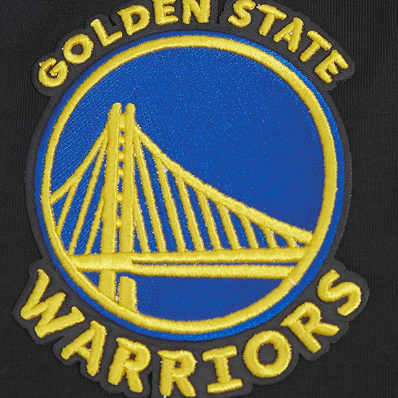 Men's Pro Standard Black Golden State Warriors Made To Play Drop Shoulder T-Shirt