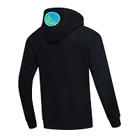 Men's  Pro Standard Black Golden State Warriors Neon Pullover Hoodie