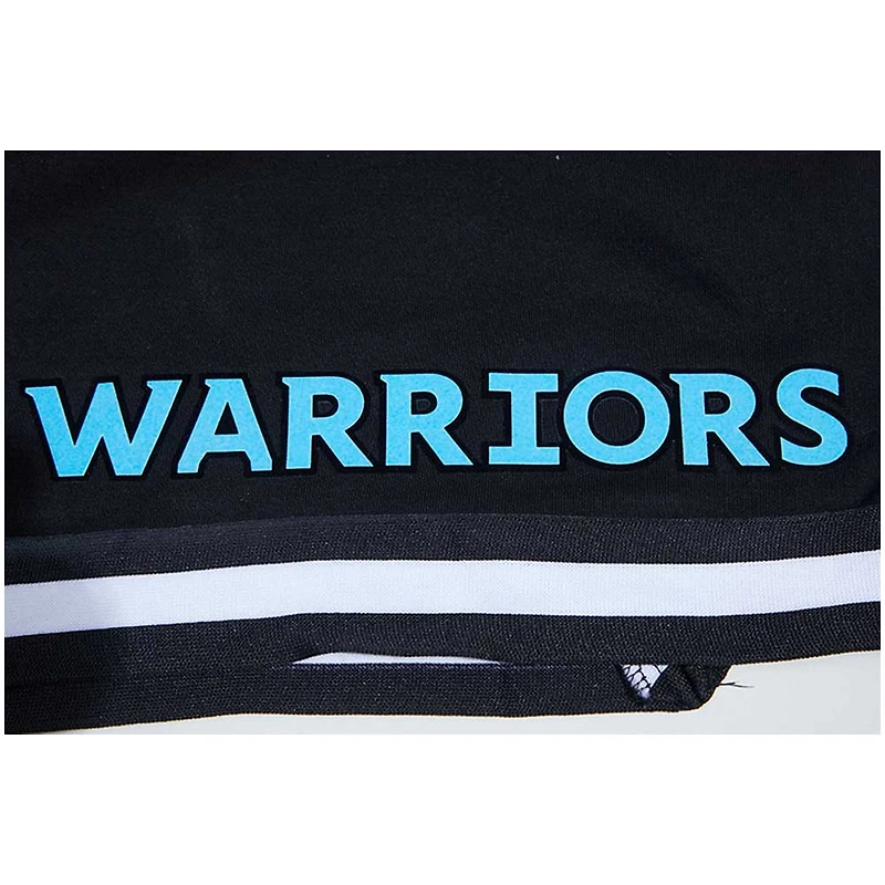 V138429 WARIOR NOIR SP23 SHORT NBA HOMME WASHED NEON DK