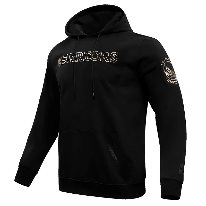 Sweat à capuche Pro Standard noir Golden State Warriors pour hommes