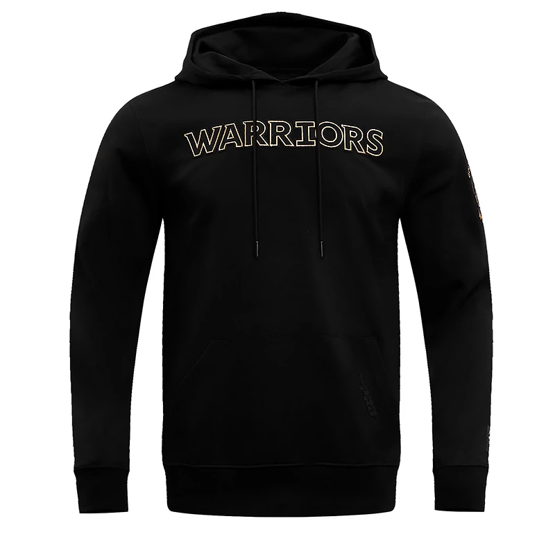 Men's Pro Standard Black Golden State Warriors Pullover Hoodie
