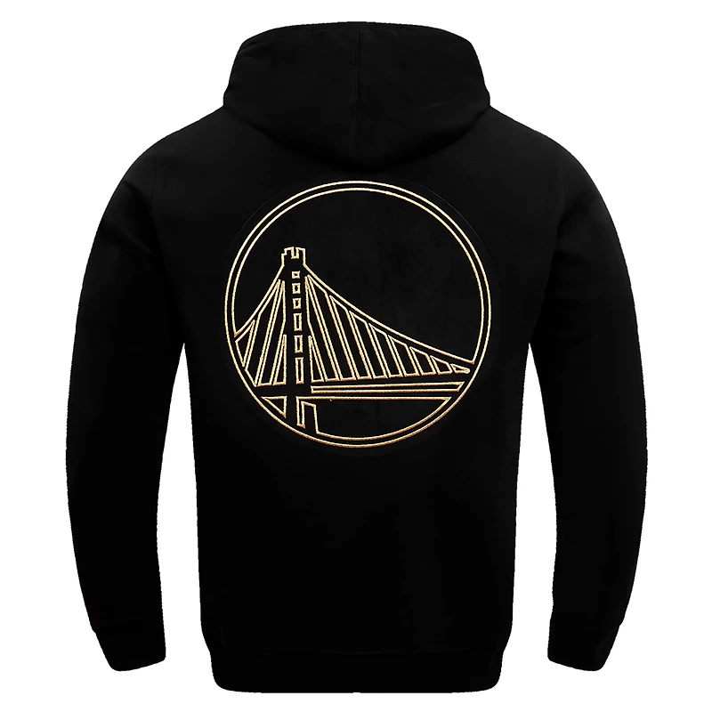 Men's Pro Standard Black Golden State Warriors Pullover Hoodie
