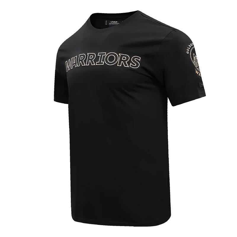 Men's Pro Standard Black Golden State Warriors Wordmark T-Shirt