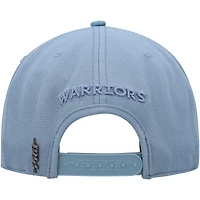 Casquette Snapback ton sur ton Pro Standard Blue Golden State Warriors pour hommes