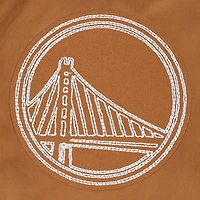 Men's Pro Standard Brown Golden State Warriors Paint The City Full-Zip Jacket