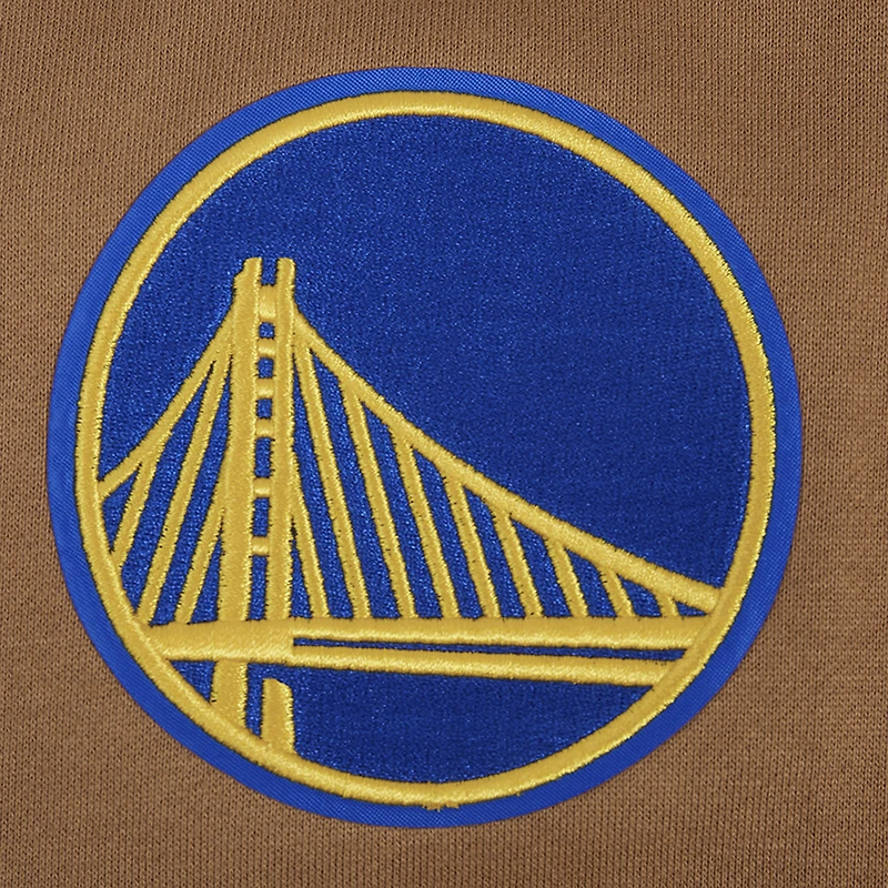 Men's Pro Standard Brown Golden State Warriors Paint the City Pullover Hoodie