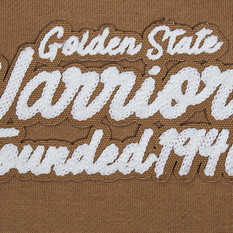 Men's Pro Standard Brown Golden State Warriors Paint the City Pullover Hoodie