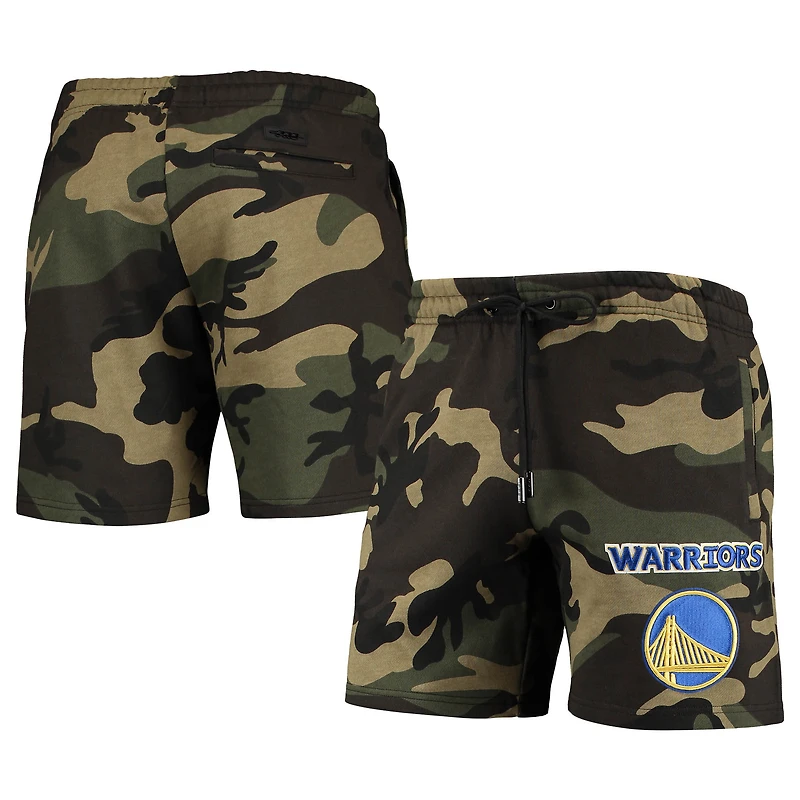 Short d'équipe Pro Standard Camo Golden State Warriors pour homme