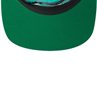 Men's Pro Standard Cream/Teal Golden State Warriors Visor Elite Classic Trucker Snapback Hat