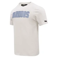 T-shirt homme crème Golden State Warriors Varsity Blues Pro Standard