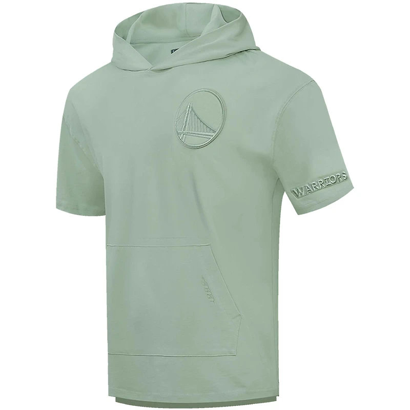 Sweat à capuche manches courtes neutre Pro Standard Golden State Warriors pour homme vert