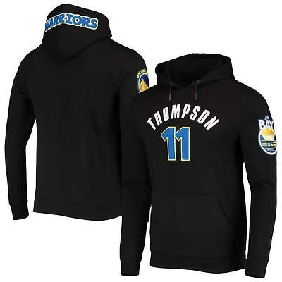 Men's Pro Standard Klay Thompson Black Golden State Warriors 75th Anniversary Pullover Hoodie