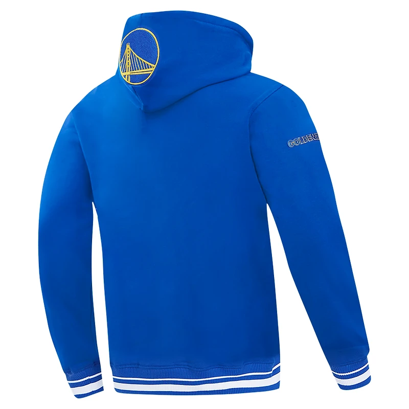 Men's Pro Standard Royal Golden State Warriors Area Code Pullover Hoodie
