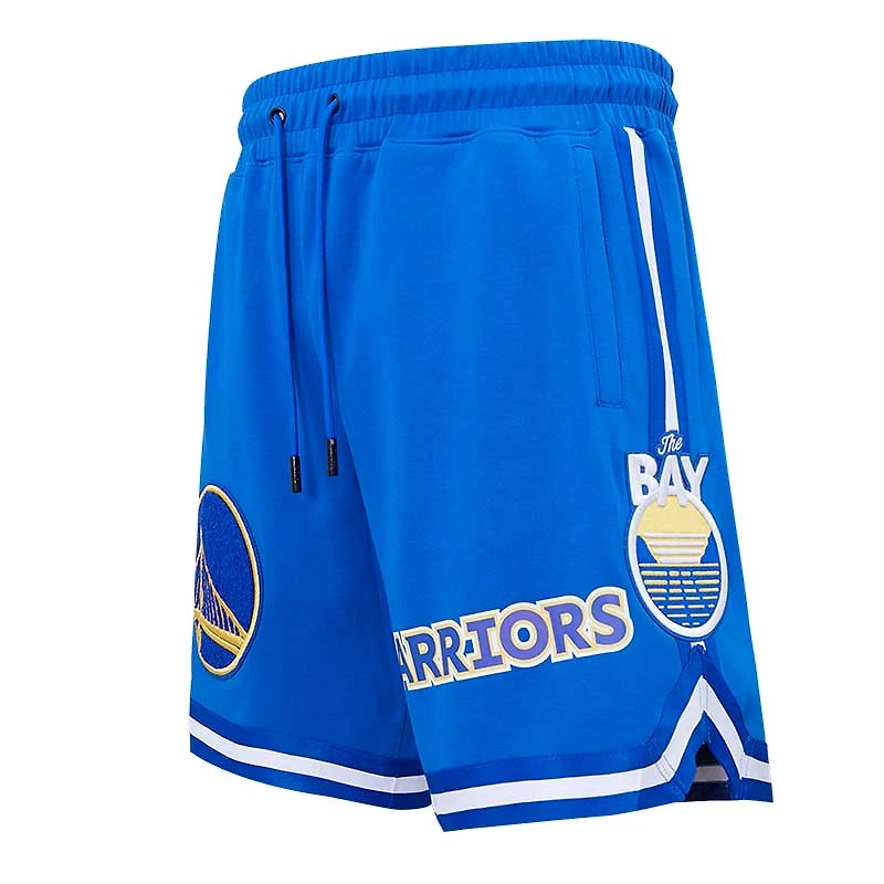 Pro Standard Royal Golden State Warriors Classic Chenille pour homme - Short