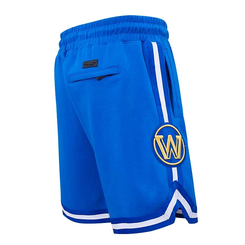 Men's Pro Standard Royal Golden State Warriors Classic Chenille - Shorts