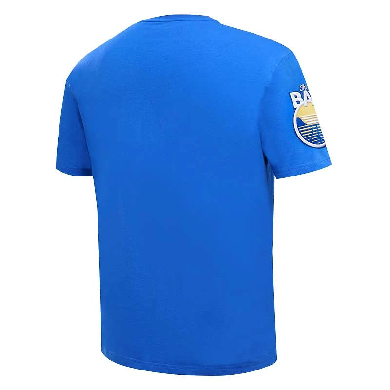 Men's Pro Standard Royal Golden State Warriors Classic Chenille - T-Shirt