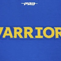 Men's Pro Standard Royal Golden State Warriors Classic Warm-Up Full-Snap Jacket