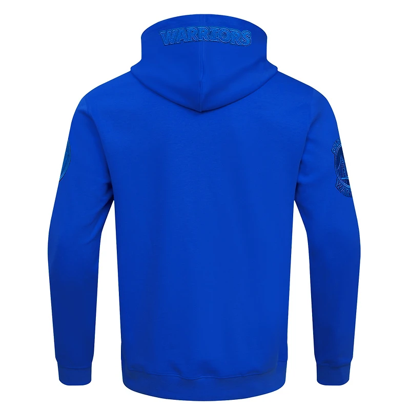 Pro Standard Stephen Curry Royal Golden State Warriors - Pull à capuche triple ton pour homme