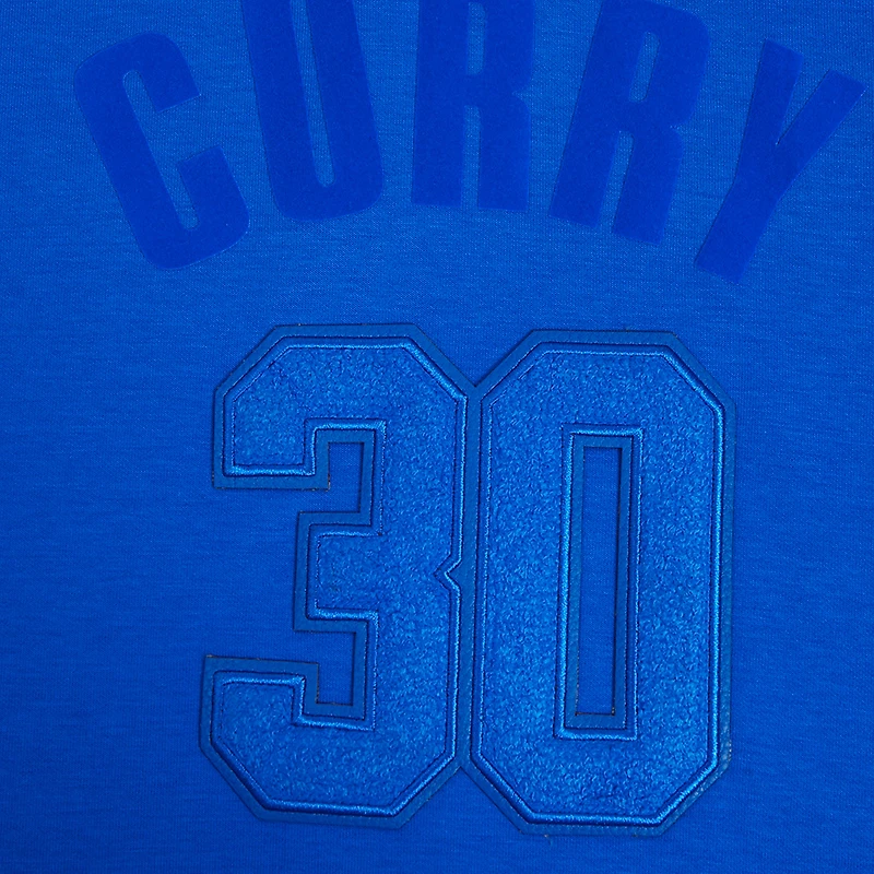 Pro Standard Stephen Curry Royal Golden State Warriors - Pull à capuche triple ton pour homme