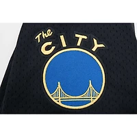 Chemise boutonnée de baseball pour homme Stephen Curry noir Golden State Warriors Capsule Player Pro Standard