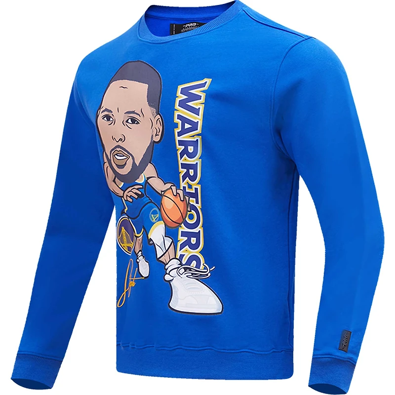 Sweat à capuche Pro Standard Stephen Curry Royal Golden State Warriors Avatar pour homme