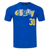 Men's Pro Standard Stephen Curry Royal Golden State Warriors City Ransom T-Shirt