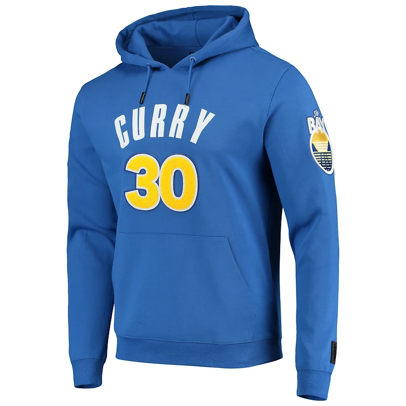 Men's Pro Standard Stephen Curry Royal Golden State Warriors Player Pullover Hoodie