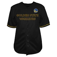 Maillot boutonné avec nom et numéro Big & Tall des Golden State Warriors de Stephen Curry pour homme