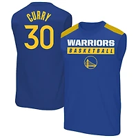Profil masculin Stephen Curry Royal Golden State Warriors grand et joueur Muscle Tank