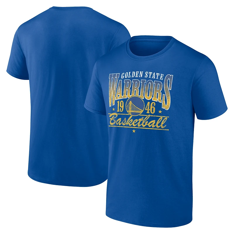 Men's  Royal Golden State Warriors Give and Go Play T-Shirt