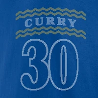 Men's  Royal Golden State Warriors Ugly Sweater Name & Number T-Shirt