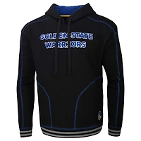 Sweat à capuche noir Stadium Essentials pour hommes, Golden State Warriors Baseline