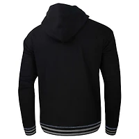 Sweat à capuche noir Stadium Essentials pour hommes, Golden State Warriors Baseline