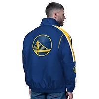 Men's Starter  Royal Golden State Warriors Freestyle Lightweight Full-Zip Jacket