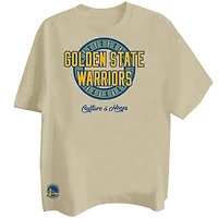 Men's Two Hype Khaki Golden State Warriors Worldwide Collection Premium T-Shirt