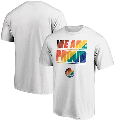 Men's  White Golden State Warriors Proud T-Shirt