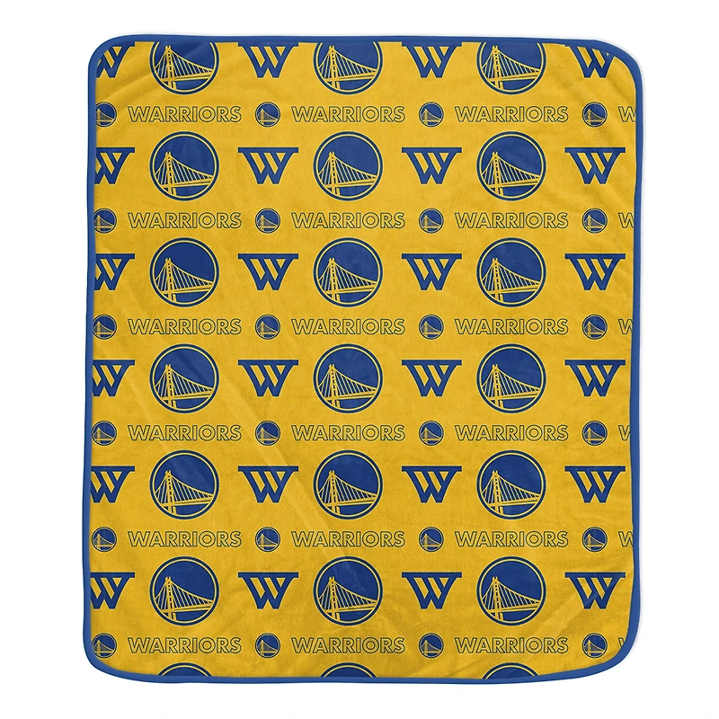 Ensemble de couvertures Pegasus Golden State Warriors 60" x 70" Home & Away deux pièces