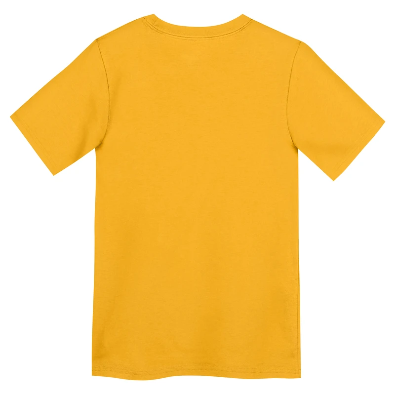 Jordan Brand Gold Golden State Warriors pour enfants d'âge préscolaire T-shirt essentiel Jumpman