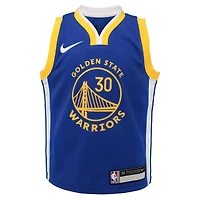 Maillot Nike Stephen Curry Royal Golden State Warriors Dri-FIT Swingman pour enfants d'âge préscolaire - Édition Icon