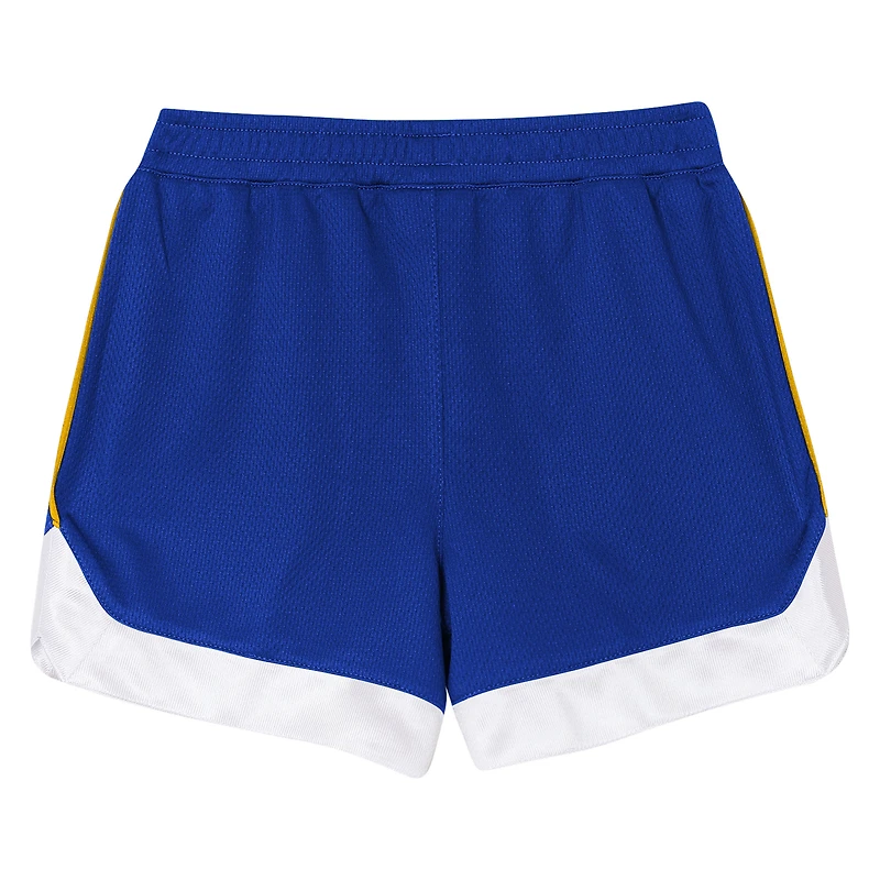 Preschool Outerstuff  Royal Golden State Warriors Home Plate T-Shirt & Shorts Set
